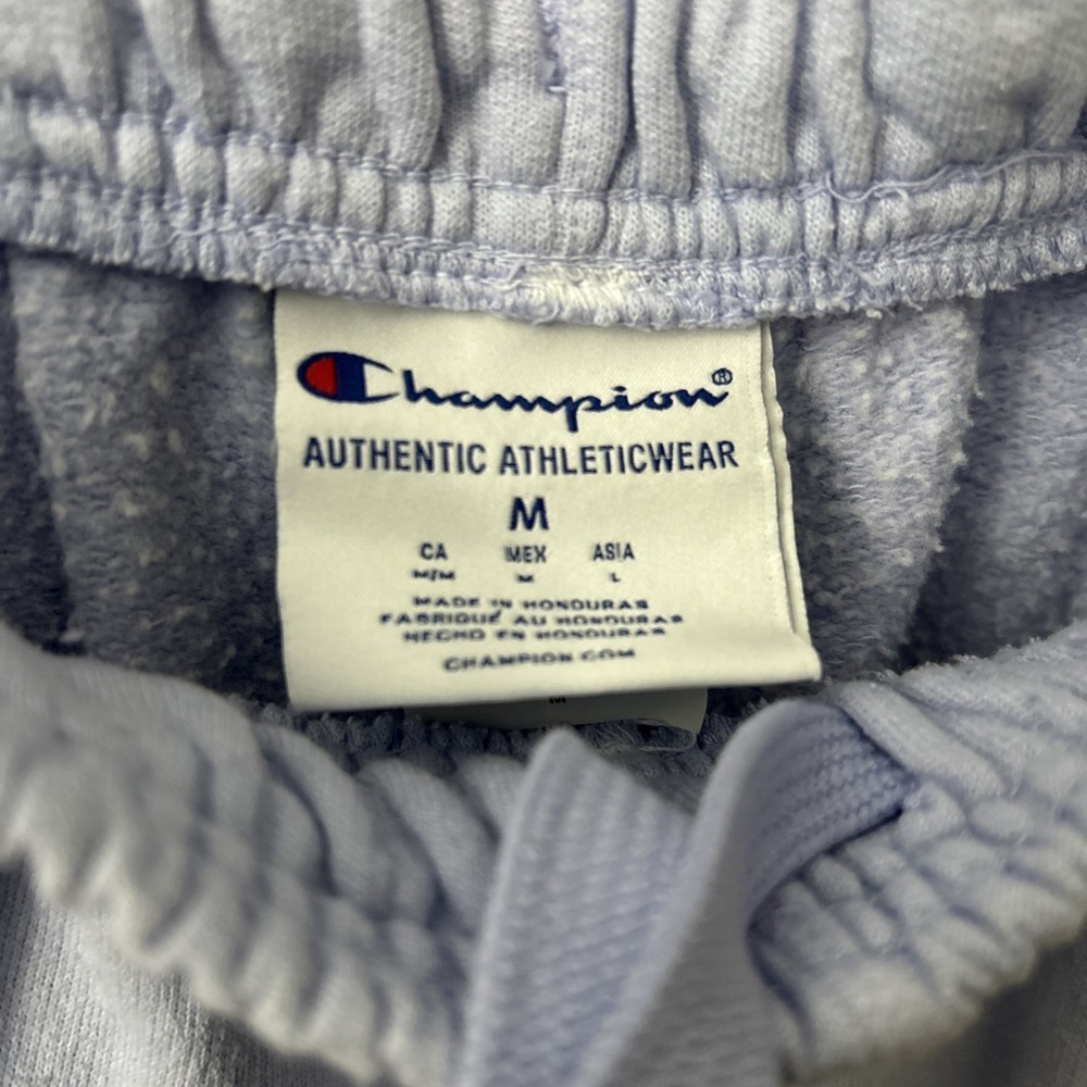 Champion Ombré Men T Shirt XL & Short M Set Blue Purple 6372 - Picture 7 of 10